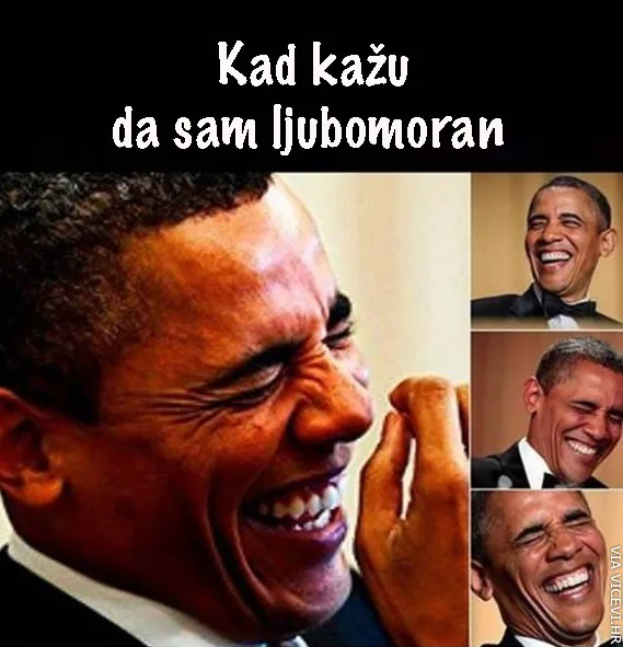 Kad kažu da sam ljubomoran