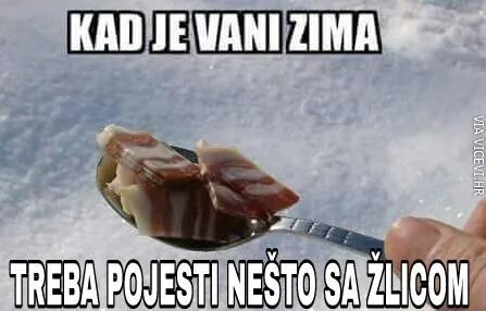 Kad je vani zima pojedi nešto ovako