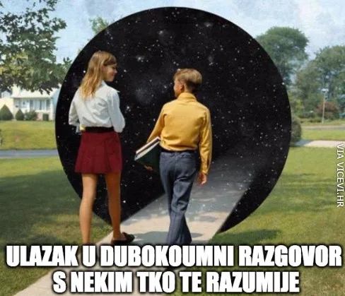 Ulazak u dobokoumni razgovor s nekim tko te razumije