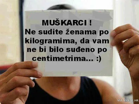 Upozorenje za muškarce
