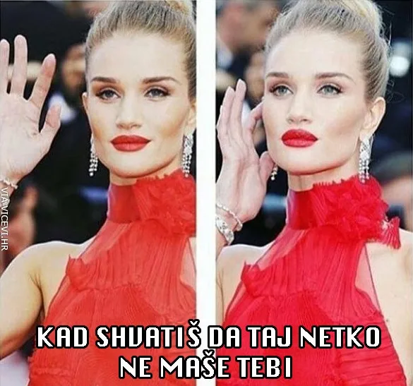 Kad shvatiš da taj netko ne maše tebi