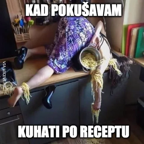 Kad kuham po receptu