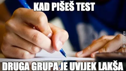 Za sve one kojima traju ispitni rokovi