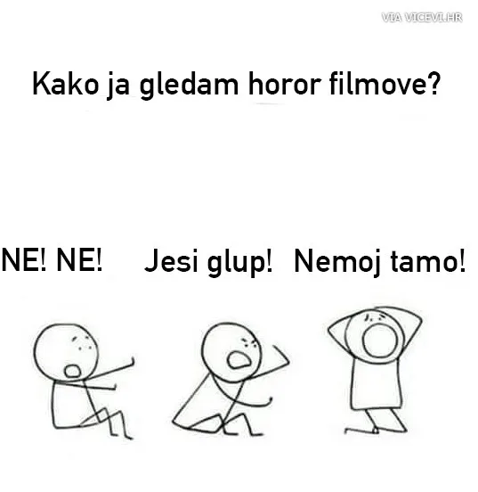 Ovako ja gledam horor filmove