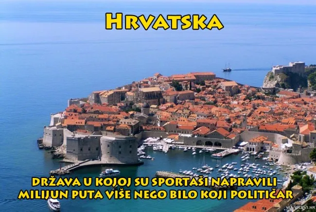 Kad bi sve u državi funkcioniralo dobro kao sport