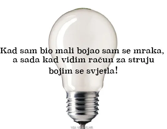 Strah od struje i ostalih komunalija