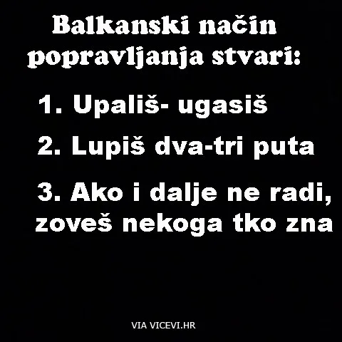 Na balkanski način
