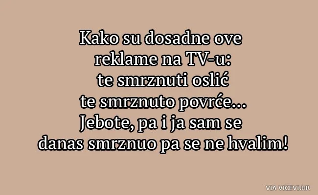Dosadne TV reklame