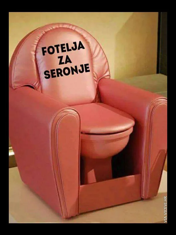 Fotelja za seronje