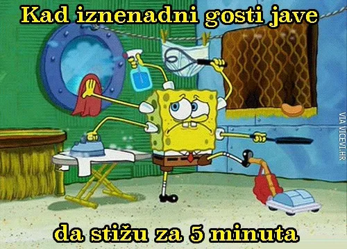 Kad imaš samo 5 minuta za dovesti stvari u red