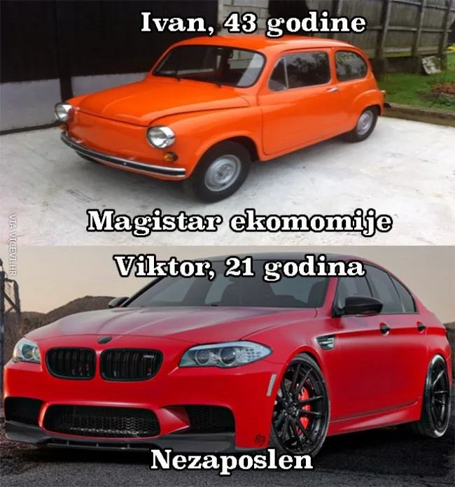Nezaposlen tatin sin