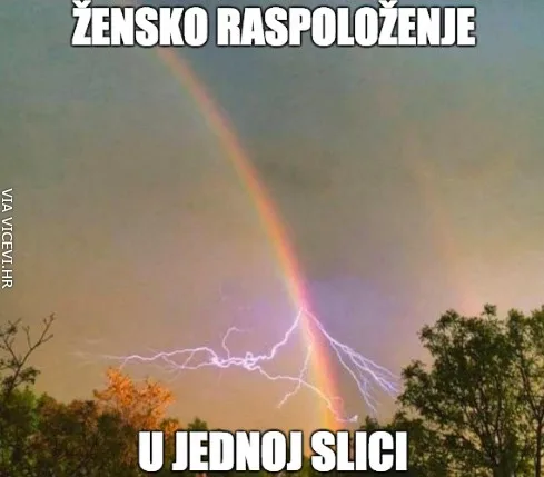 Žensko raspoloženje u jednoj slici