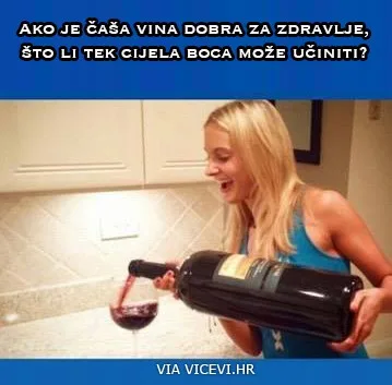 Boca vina za dobro zdravlje