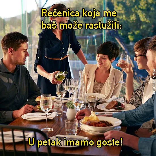 Rečenica koja me baš može rastužiti