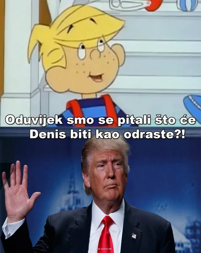 Oduvijek smo se pitali što će Denis biti kao odraste