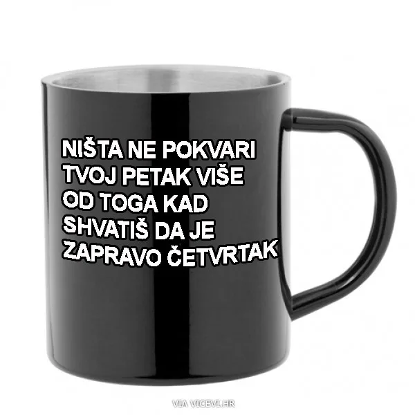 Imam krivi dan u svojoj  glavi!