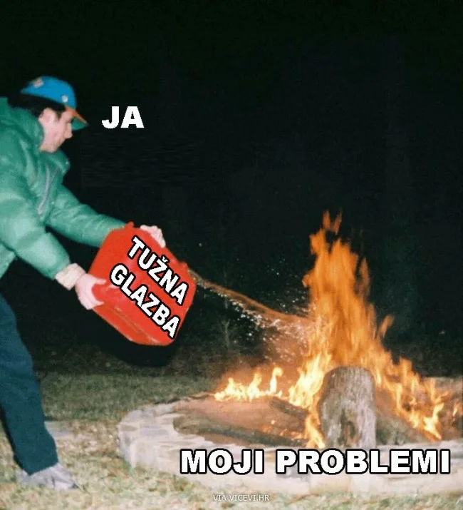 Ja, tužna glazba i moji problemi