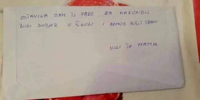 Ono kad ti mama ostavi poruku