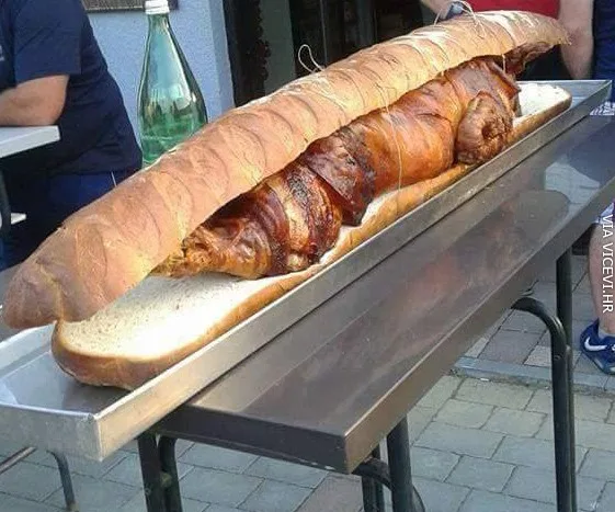 Ovakav sendvič želim