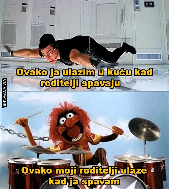 Vrhunac svega je kad ostave vrata otvorena