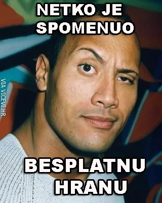 Ja volim jesti sve što pliva, hoda ili leti