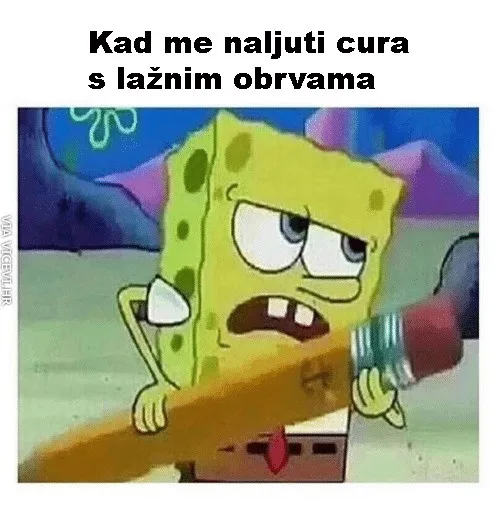 Moje obrve su prave