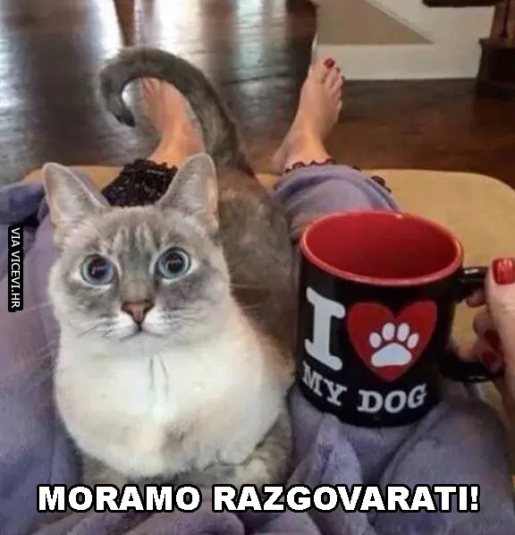 Moramo razgovarati